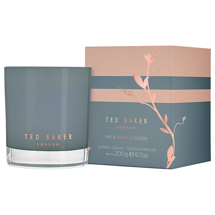Ted Baker Fig & Olive Blossom Candle - English Designer Gifts