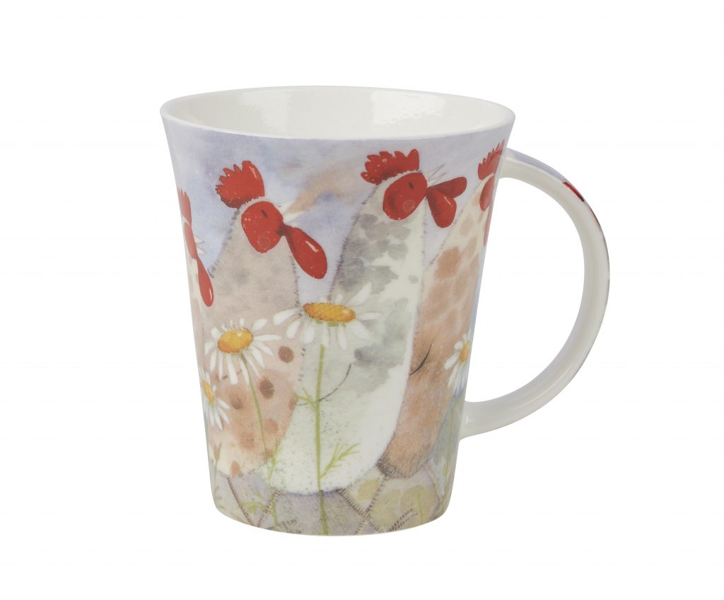 Alex Clark Hens Flirt Mug - English Designer Gifts