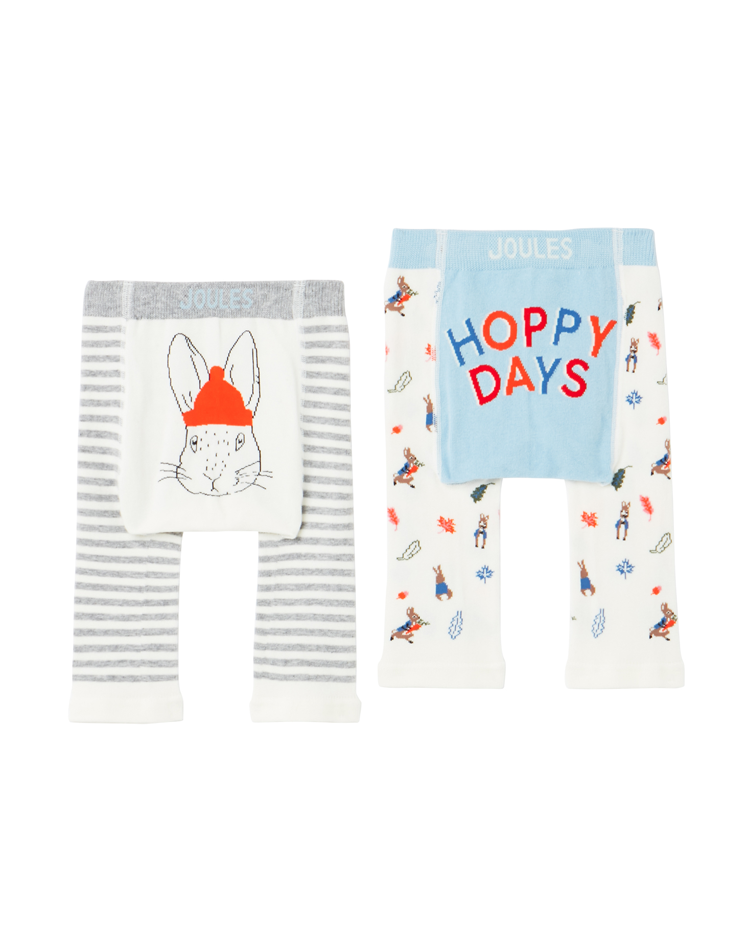 Joules Baby Lively Knit 2 Pack Leggings – Cat Dog