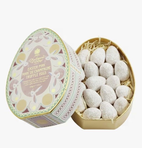 charbonnel et walker pink champagne truffle eggs