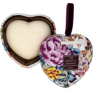 heathcote and ivory the artists journey heart soap