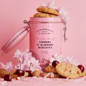 cartwright and butler cherry and almond biscuits