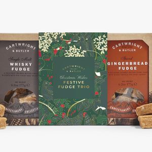 cartwright and butler Christmas fudge selection