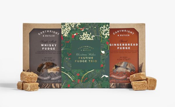 cartwright and butler Christmas fudge selection