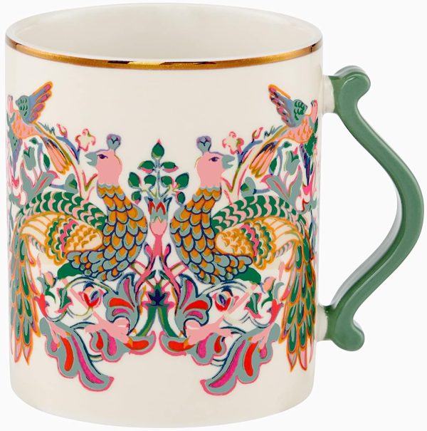 morris peacock mug