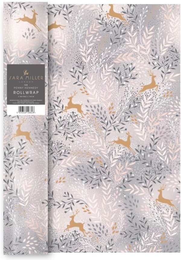 sara miller prancing deer roll wrap