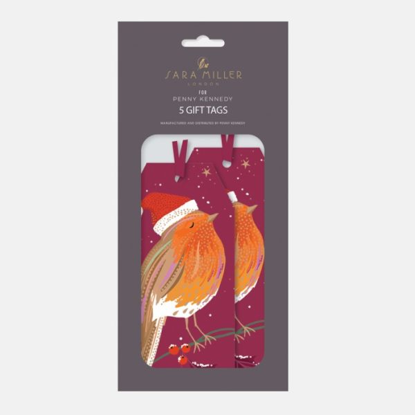 sara miller robin chorus berry gift tags